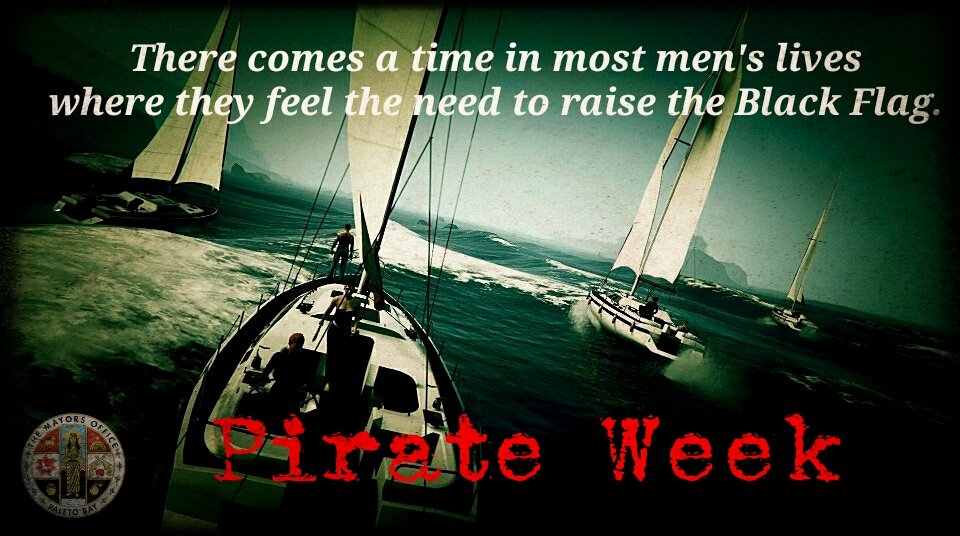 WeArePaletoBay's tweet photo. From the archives: Pirate Week #paletostrong #pbmo #GTAOnline #weeklybbq #pirate #boats #gtaphotographers https://t.co/b2xrjcZYSM