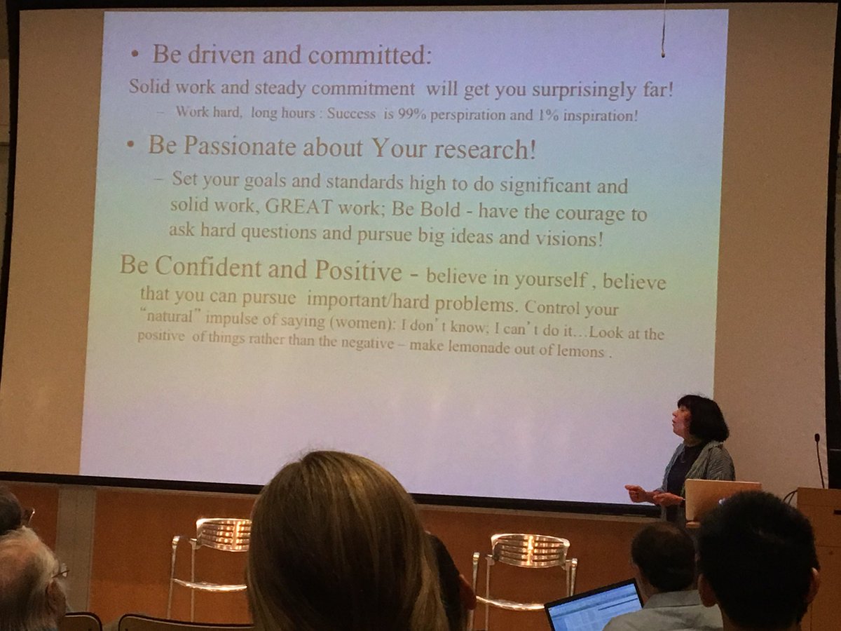 Fuller_Lab's tweet image. Students listen to wise words from Carla Gomes:work hard, be driven, committed, passionate, confident #CompSust2016