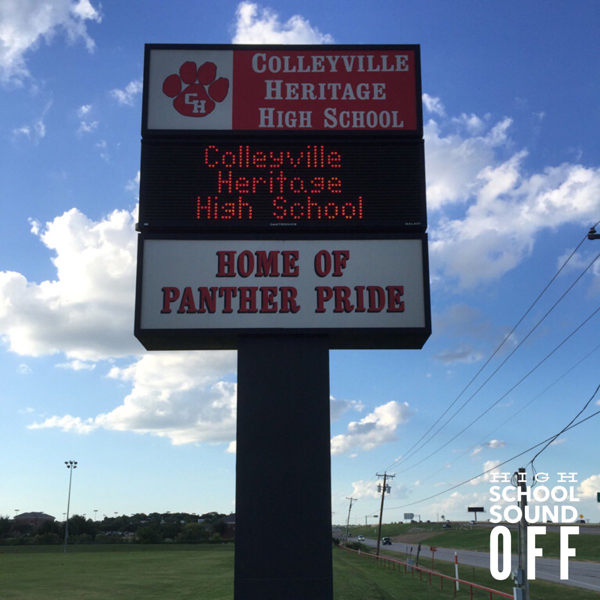 hsSoundoff's tweet photo. . @CHHSPanthers Colleyville Heritage is a top Dallas-area HS! In app “High School Sound Off” #20TopHS #hsSoundOff https://t.co/Kxz7sBoqPv