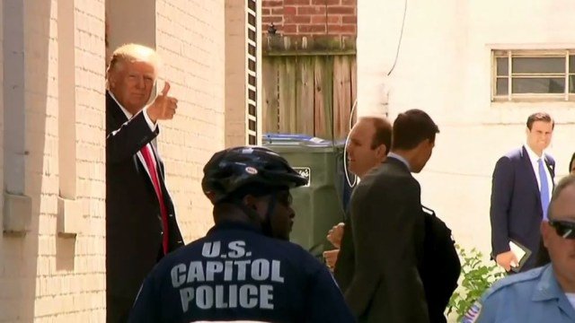 #Washington_DC Protesters gather as Trump meets with GOP Members of Congress wp.me/p7aXRN-O4q