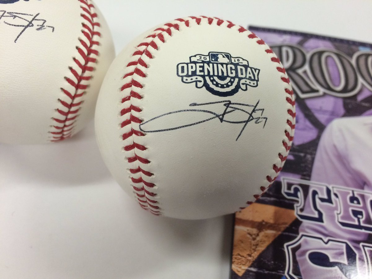 Rockies's tweet photo. RETWEET THIS for the chance to win a signed #OpeningDay baseball and #StoryTime magazine!

#VoteSpringer https://t.co/gTtQf10KZf