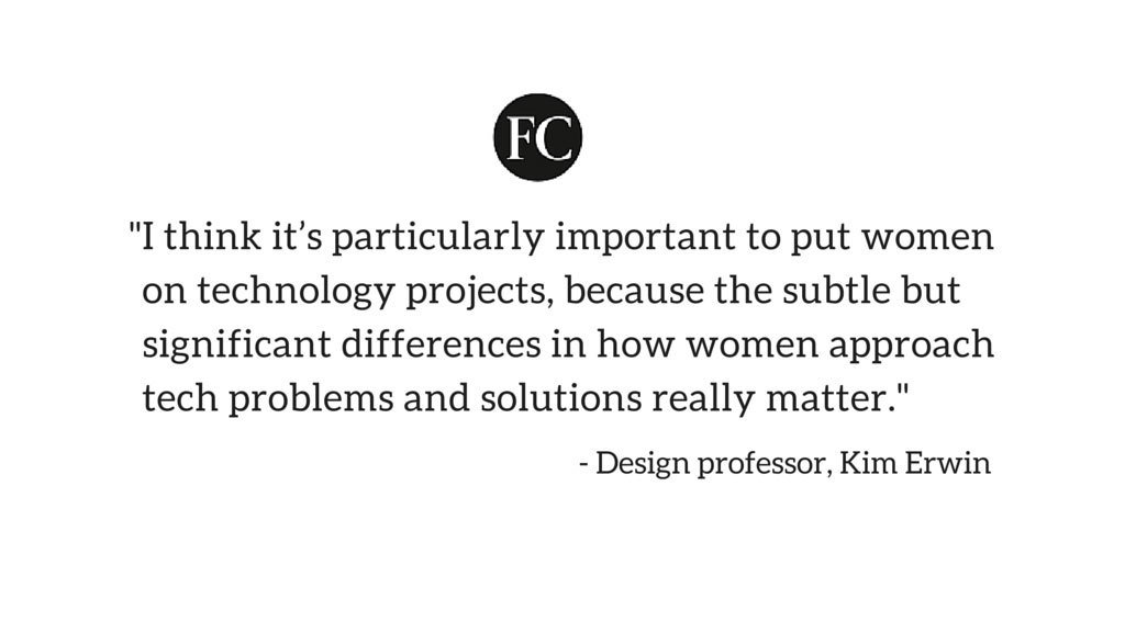 FastCoDesign's tweet photo. Why more women should tackle technology's design problems https://t.co/3DZNzygwLU https://t.co/jjsasDIpPu