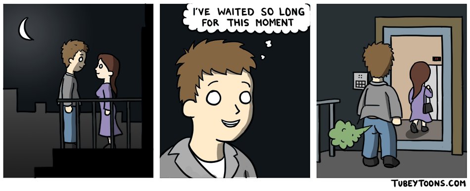 TubeyToons's tweet photo. A guy lets it out, in today's toon... https://t.co/6pJkhkpso2