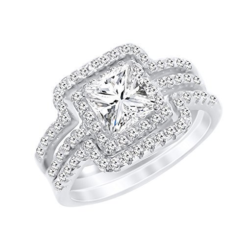 daringeva's tweet photo. Sterling Silver Promise Ring Princess Cut Cubic Zirconia Triple85 https://t.co/hxC5mUoXmQ https://t.co/vF7puKnaJJ