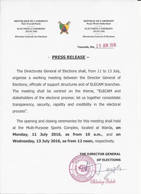 ELECTIONS CAMEROON (@elections41) on Twitter photo 