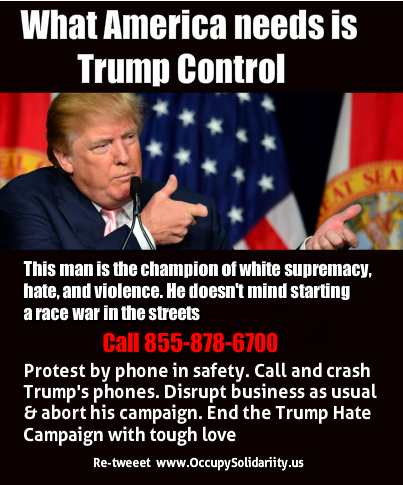 ogkeyser's tweet image. #TrumpControl TRUMP preaches racism &amp;amp; violence &amp;amp; people get killed in Dallas