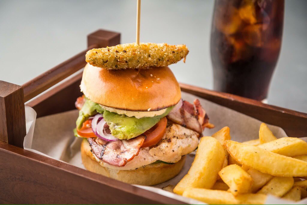TheDockCardiff's tweet photo. Feeling a bit peckish this lunchtime? Come pop in and try something off our delicious menu #abcburger #supersalad https://t.co/6TzXd3h3K6