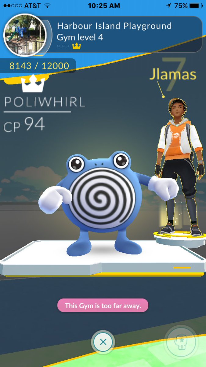 JeffLewiDa1st's tweet photo. I'm not afraid to beat up a little kid to defend my gym #PokemonGO https://t.co/tadRowuIFt