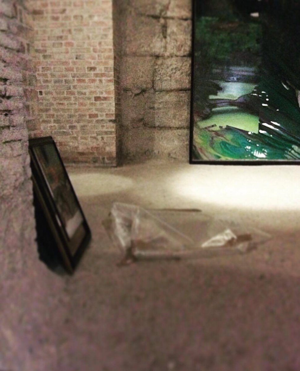 #Dehors is #opening now at the Cisterna Romana of #Atri Cathedral, with works by #GioacchinoPontrelli #EnricoTealdi