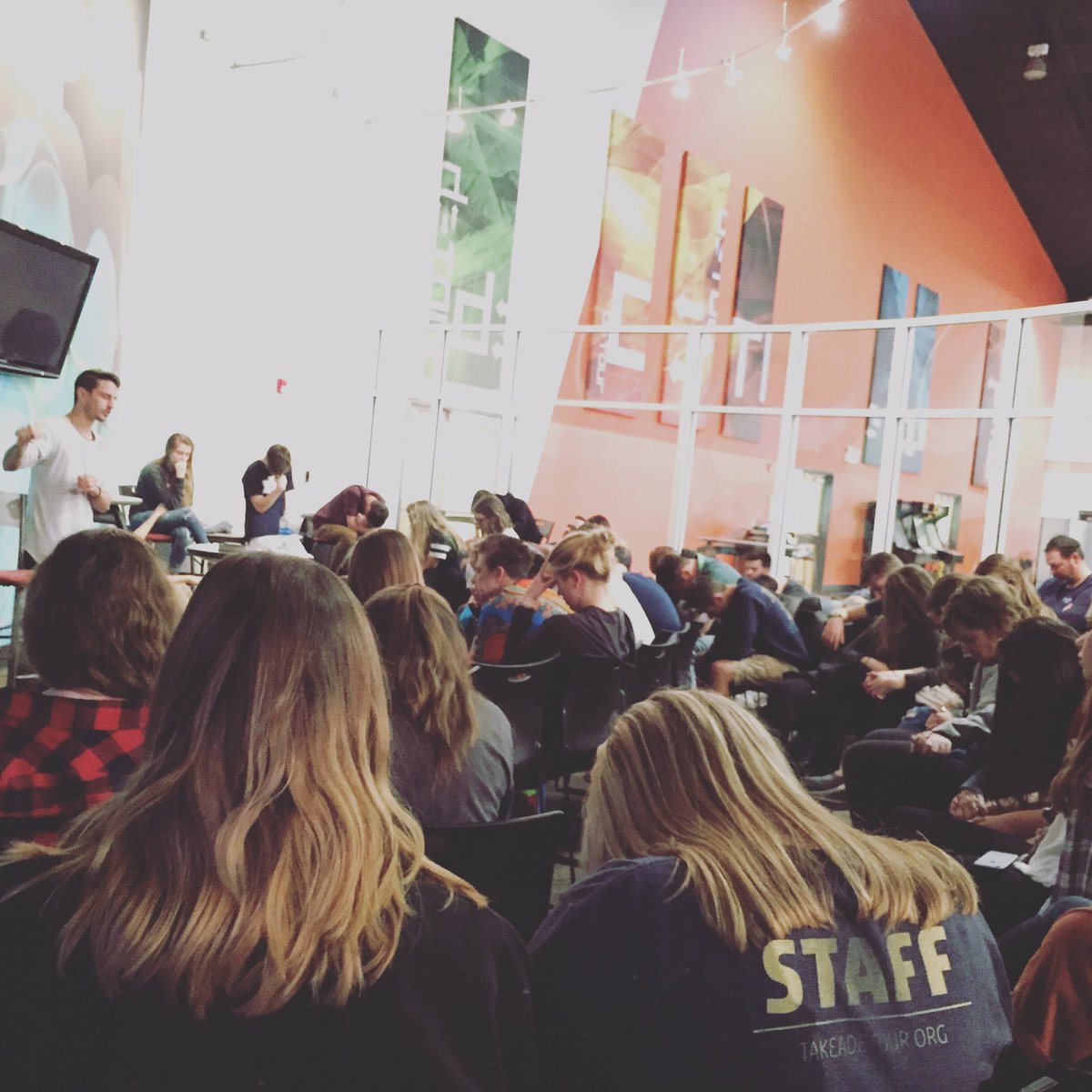 take_a_detour's tweet photo. HIGH SCHOOL STUDENTS: We have All Group Night this Sunday at 6PM! Come hang & bring your friends! #detoursummer https://t.co/pWDgwFM8Ao