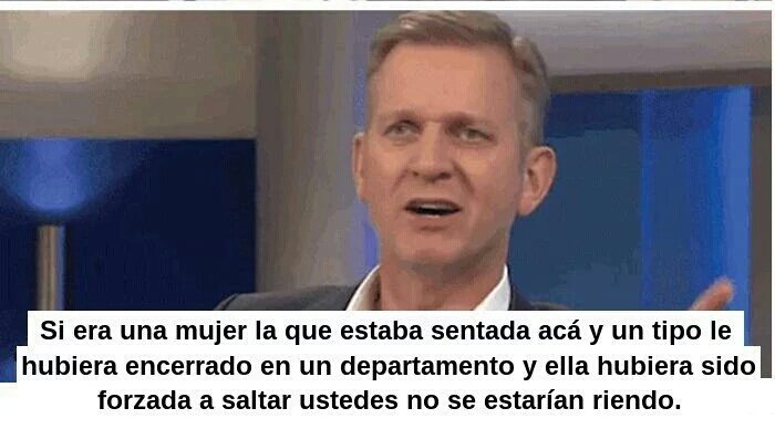 micapxa's tweet photo. "Si era una mujer ustedes no se estarían riendo" https://t.co/CNplOCf4gL