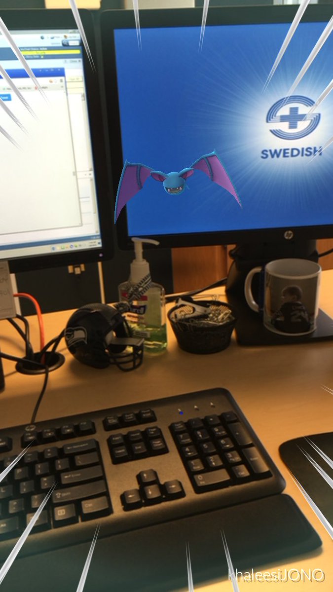 I'll never get anything done at work. #PokemonGO