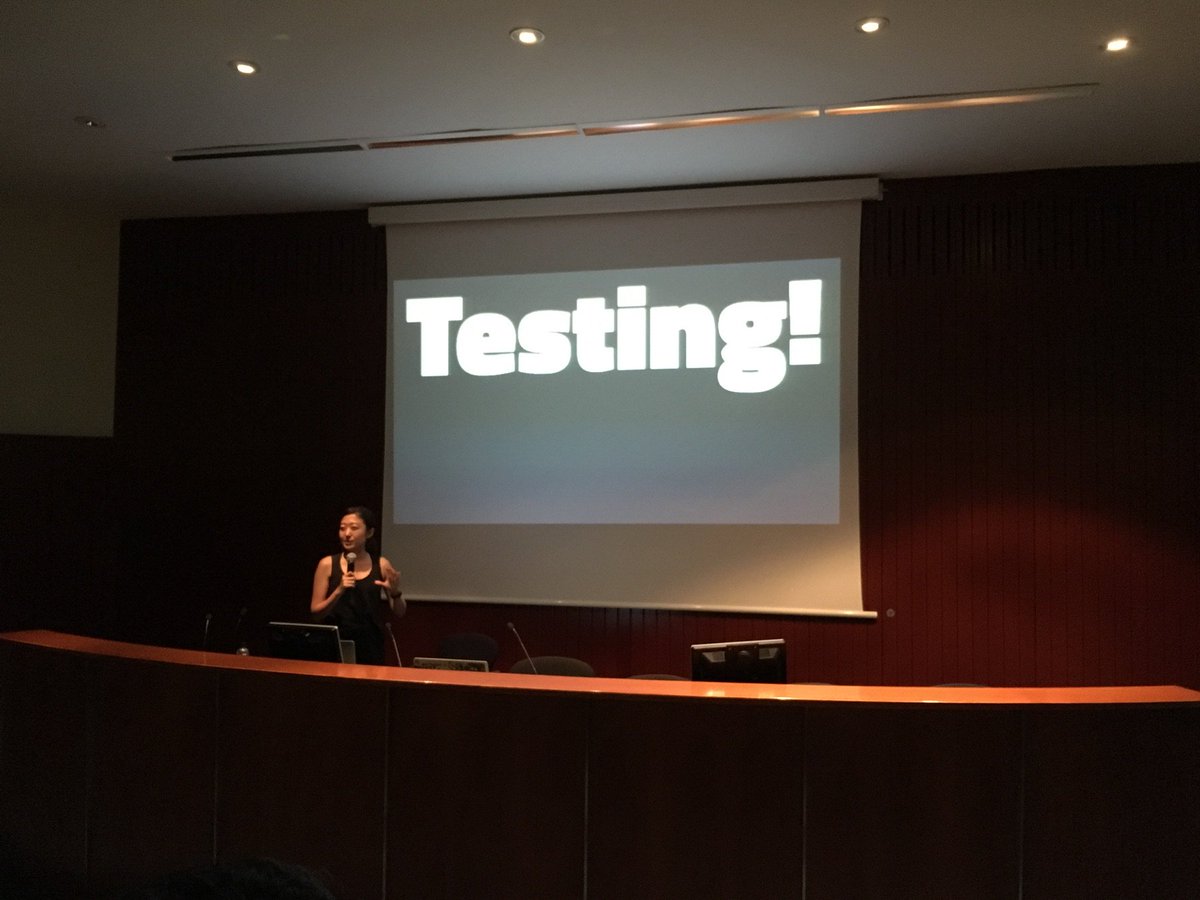 jmarchena's tweet photo. Very interesting talk by @ayanonagon about Protocols &amp; View Models at @cmduconf #cmduconf https://t.co/NRwGRHIaBG