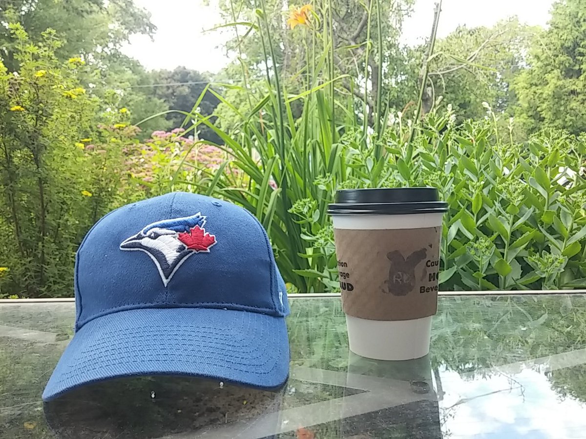 sunburnherne's tweet photo. Enjoying AM coffee from #Rabbitdash wishing Saunders into the All-star game. #VoteCaptainCanada https://t.co/ZwaJYUJD8Q