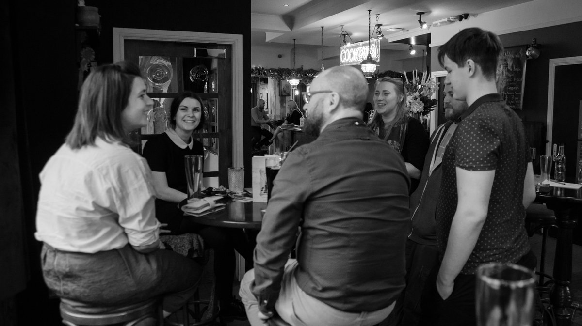 ByHuddle's tweet photo. Great time meeting like-minds last night, and chatting with @BrewhouseCentre &amp; @birtles_charlie #HuddleTogether https://t.co/gThMv7qNPM