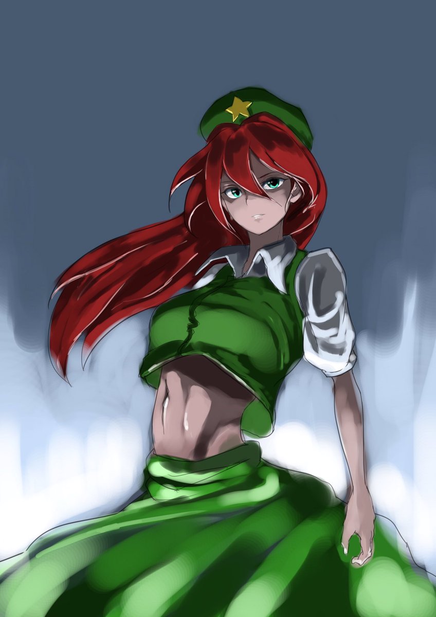 #深夜の真剣お絵描き60分一本勝負
門番たそ! 