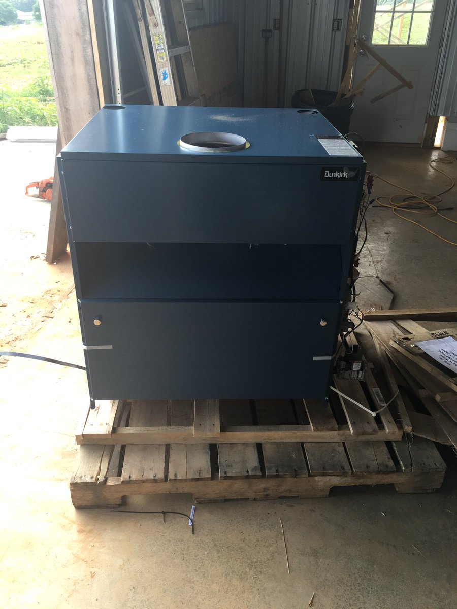 The boiler arrived today; one step closer to our first brew.