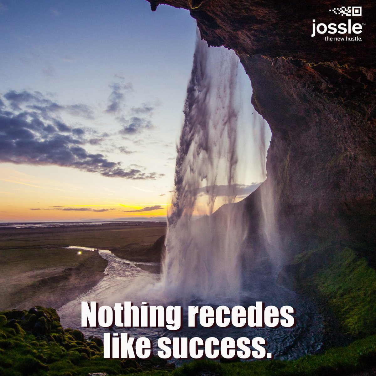 Nothing recedes like #success.
jossle.org  #quote
