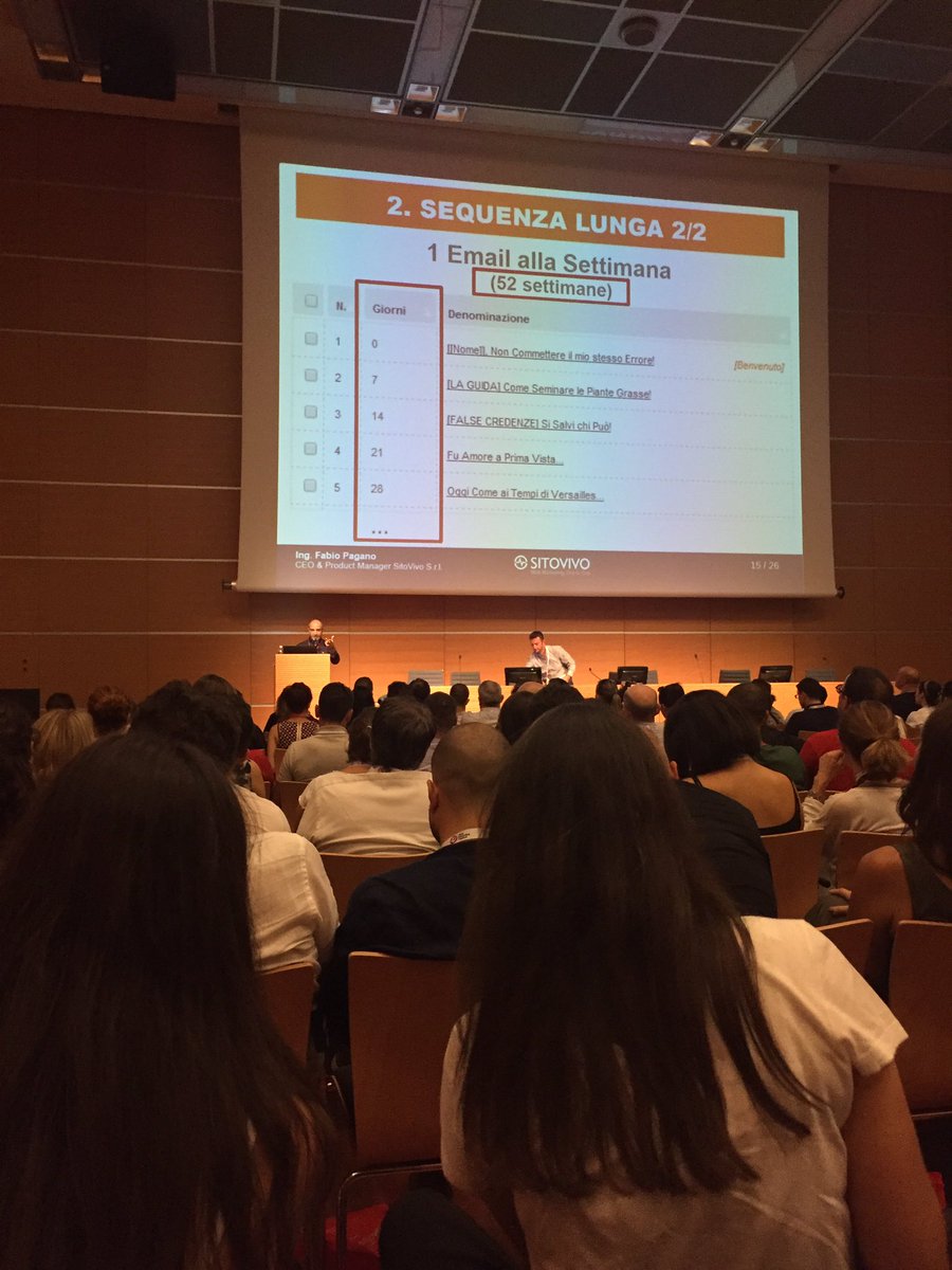 marcopettenon's tweet photo. #wmf16 , @ilfestival ! #emailmarketing #webmarketing #digitalmarketing https://t.co/tQ2b1G2OWv
