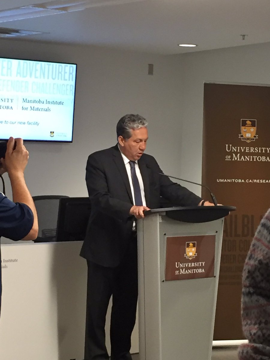 UM_MIMaterials's tweet photo. Dan Vandal, MP #umanitoba #MbMaterials https://t.co/h7cjQsqSrs