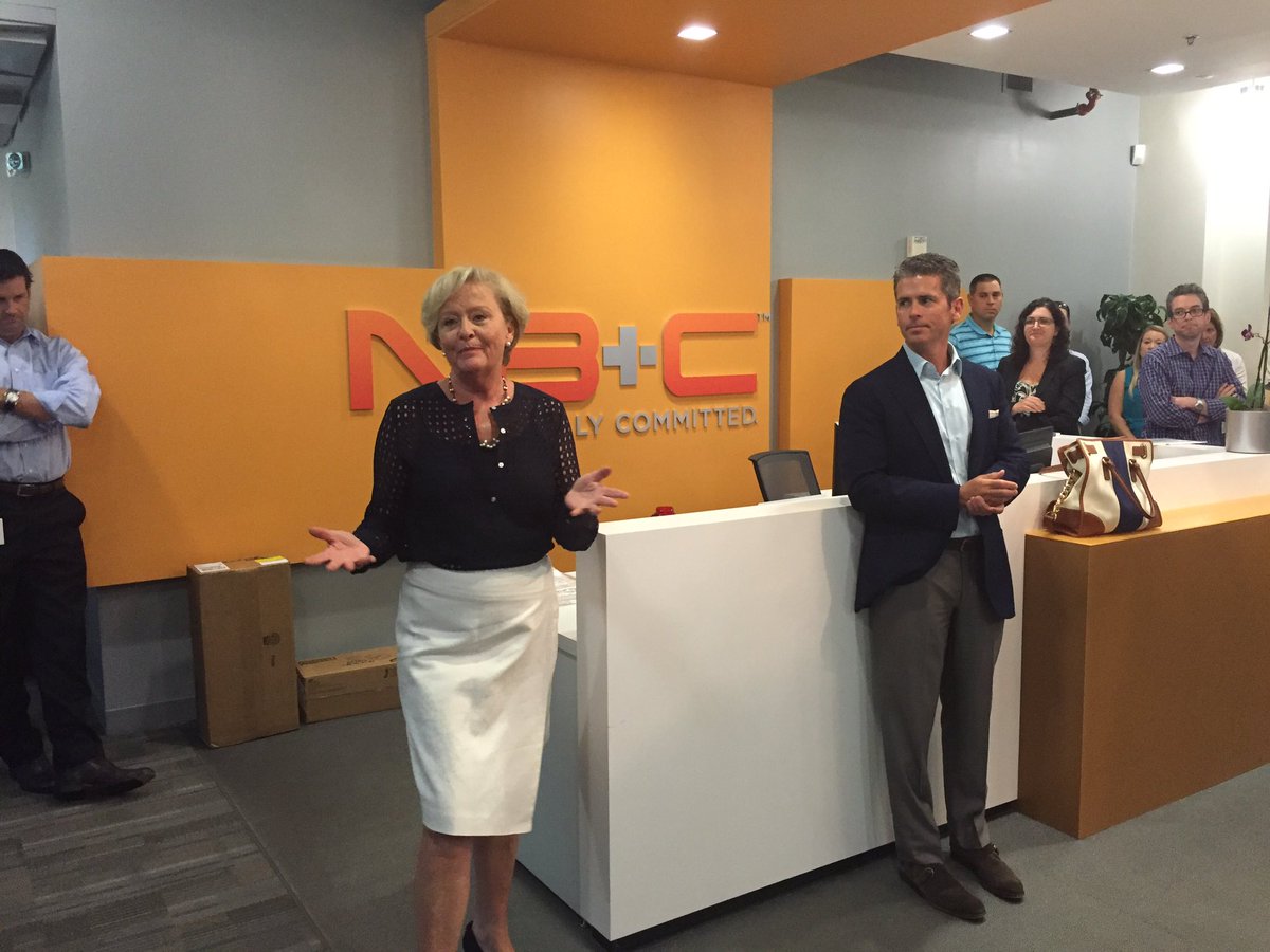 NBC_Wireless's tweet image. The corporate office kicked off our philanthropic partnership with @MDFoodBank yesterday! #totallycommitted