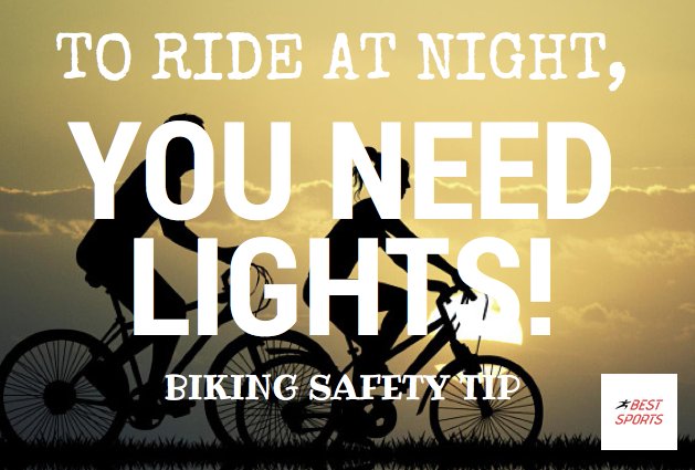 wsgsocialmedia's tweet photo. Biking Safety Tips! #LEDBikelight #BestSports #Headlight #Bikingadventure https://t.co/JZ2PGxPfjq