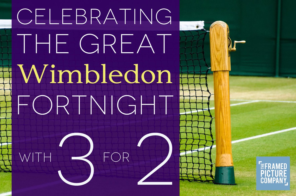What's not to love about Wimbledon? We're celebrating with a fabulous 3 for 2 goo.gl/LMXjZu #offers