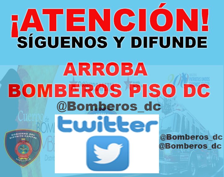 Síguenos y difunde, forma parte de nuestras nueva cuenta oficial.<a href="/bomberos_dc/">Bomberos de Caracas Cuenta Oficial</a> #Bdc  #79AñosDeHistoria