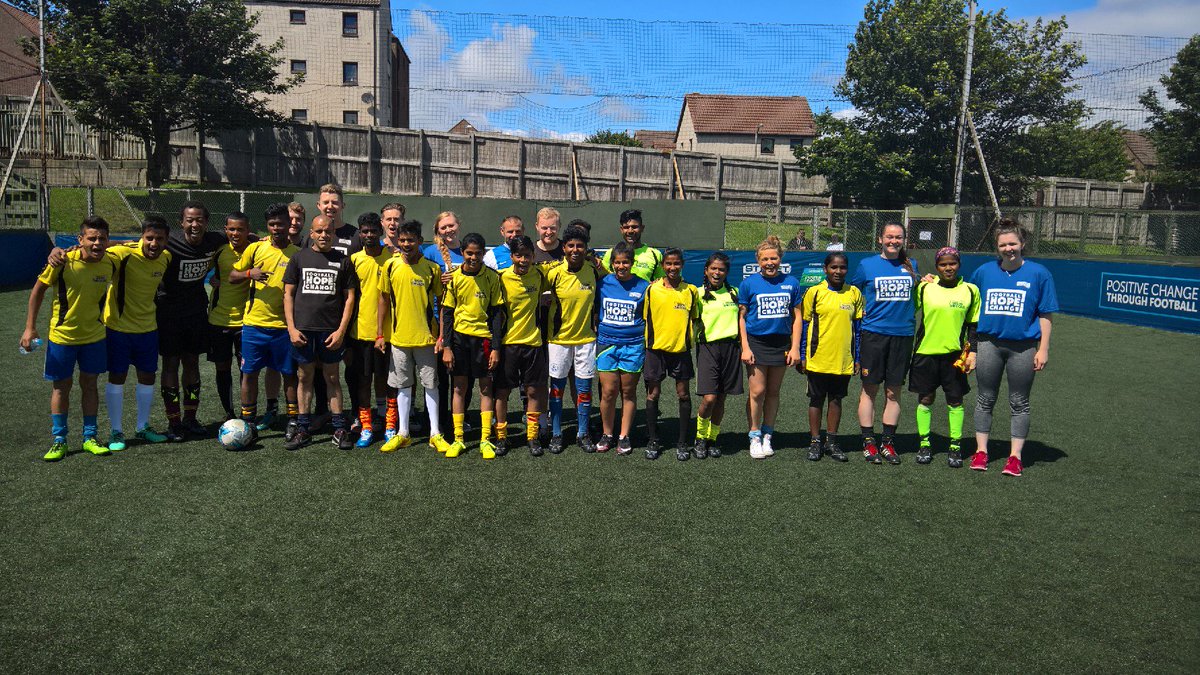 SSS_AndyHook's tweet photo. Great day for team India with friendly games in Edinburgh  thanks to all taking part @streetsoccerSCO @slumsoccer https://t.co/7sflbFQw5J