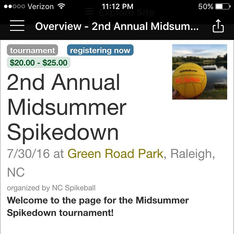 PirateSpikeball's tweet photo. check it out, Pirates! if interested in this tournament contact @Sam_Adams16. #SpikeOnPirates 👋🏼🌕🚧 https://t.co/AcSg4zfhEQ