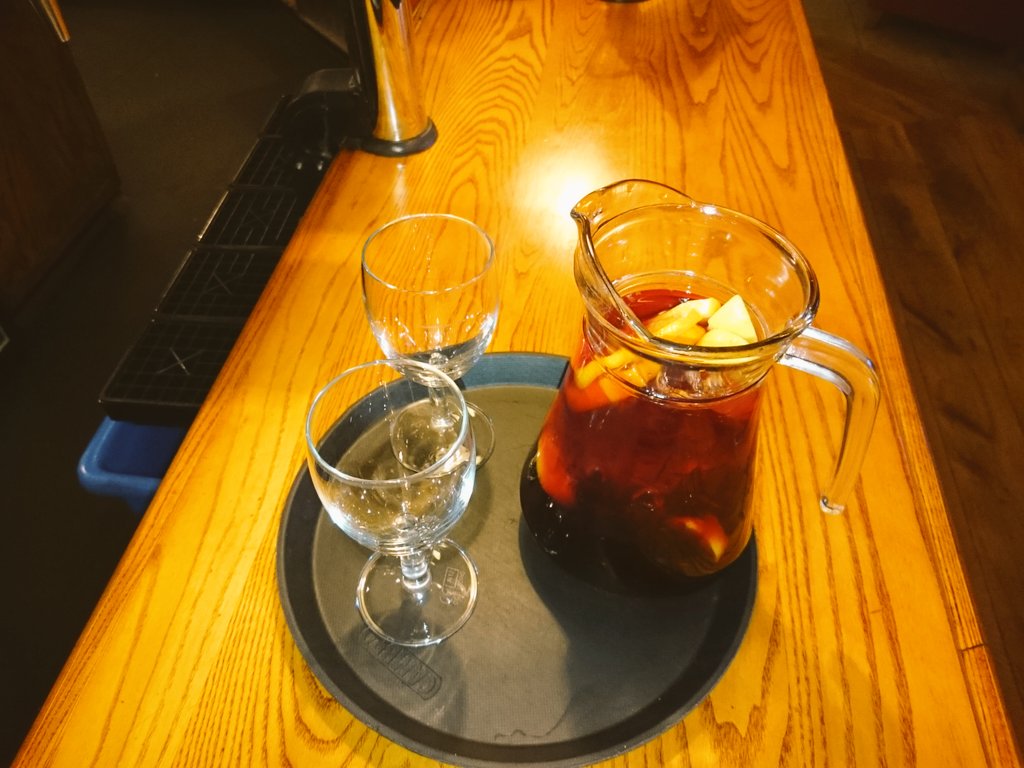 Sangria going down a storm! Guests are loving the cocktail jugs 😊 <a href="/AhmetDuzenli/">Ahmet DÜZENLİ</a> <a href="/ZoeTomsett/">Zoe Tomsett</a> <a href="/martintovee1/">Martin Tovee</a>