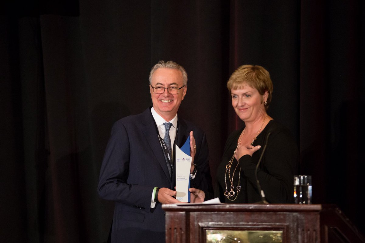 IPAC_IAPC's tweet photo. Great moment at #IPAC2016 Inaugural IPAC IBM Award for Social Leadership #IPACAwardSL given to @AndrewTreusch !!! https://t.co/5S0loJl2vt