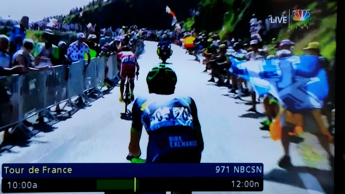 sharpimages28's tweet photo. Big Blue representing at #TheTourdeFrance @KySportsRadio #BBN https://t.co/Ui4RPAn367