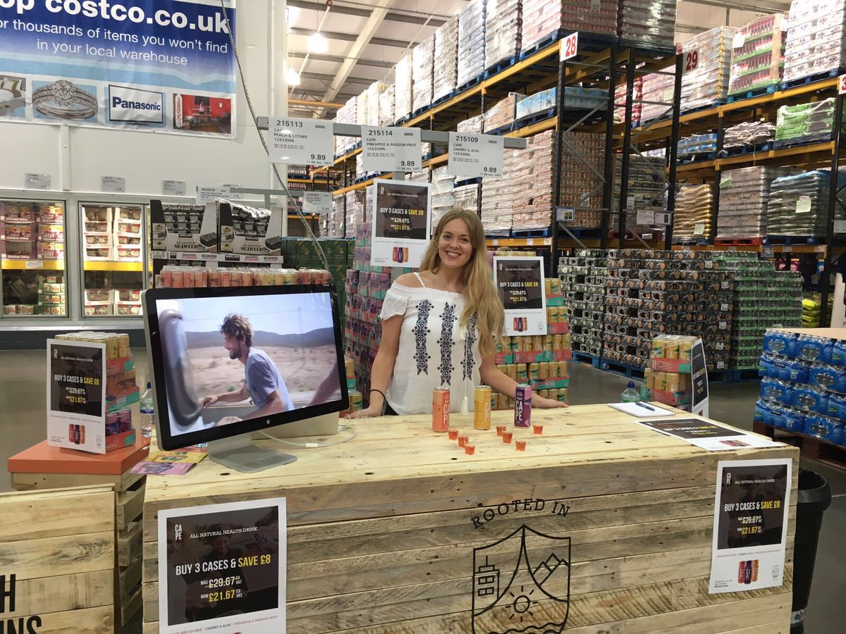 ExhibitionGirls's tweet photo. Exhibition Girls drinks #samplingstaff #befokbrands @Costco #promotionstaff #cape #rooibos https://t.co/JIu3DrAX6r https://t.co/8rweGBRZHv