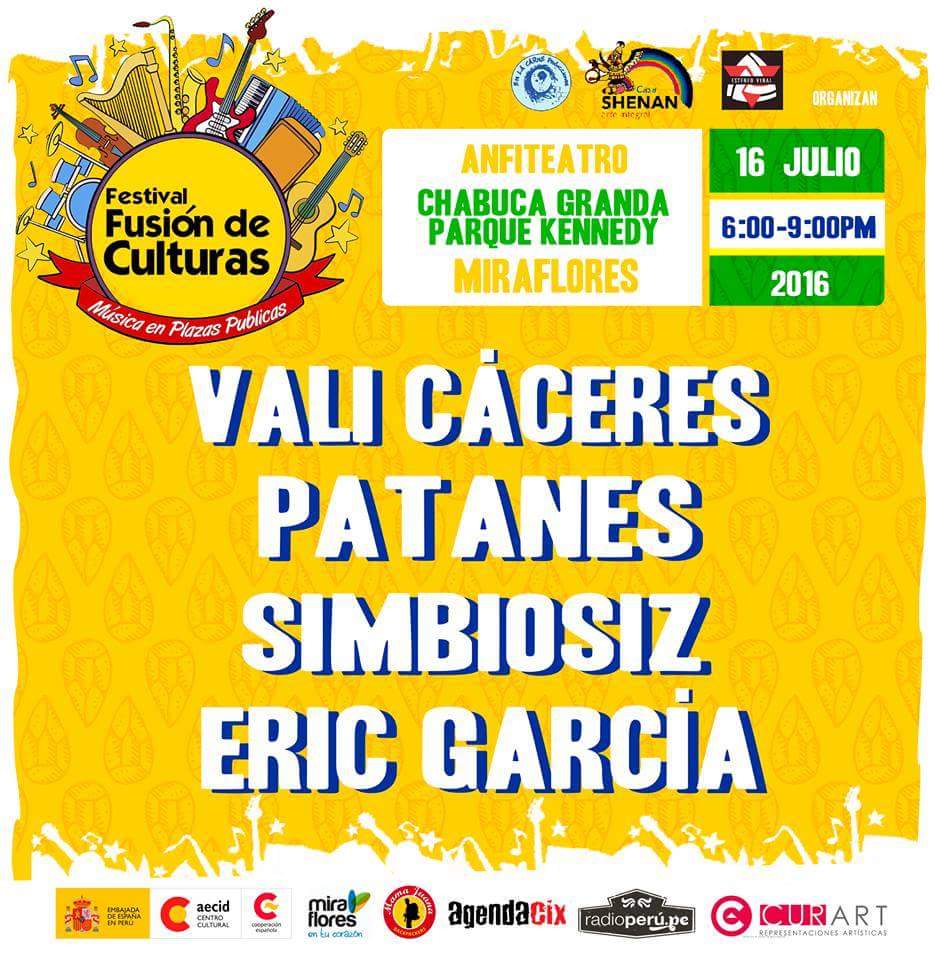 ericgarciarock's tweet photo. Sábado 16/07 #festivaldefusiondeculturas , los espero junto a estas buenas bandas! https://t.co/XiAYlqZneL
