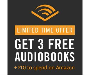 Audible 3-month Free Trial, Free eBooks and $10 Amazon Credit!46 goo.gl/Z5w2YM