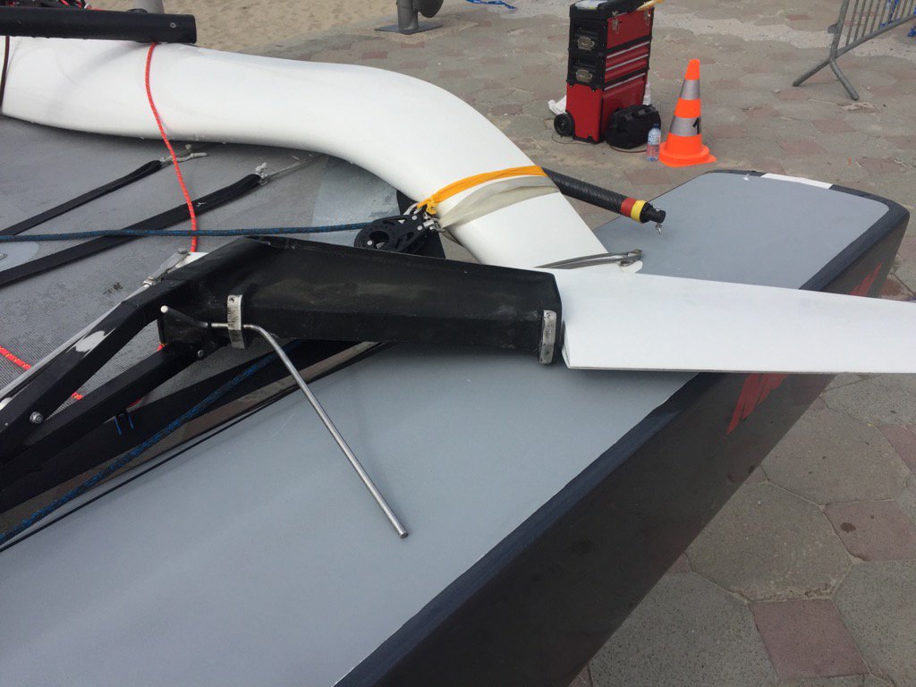 Finir un raid avec 1 safran <a href="/tourvoile/">Tour Voile</a> #prixcombativité