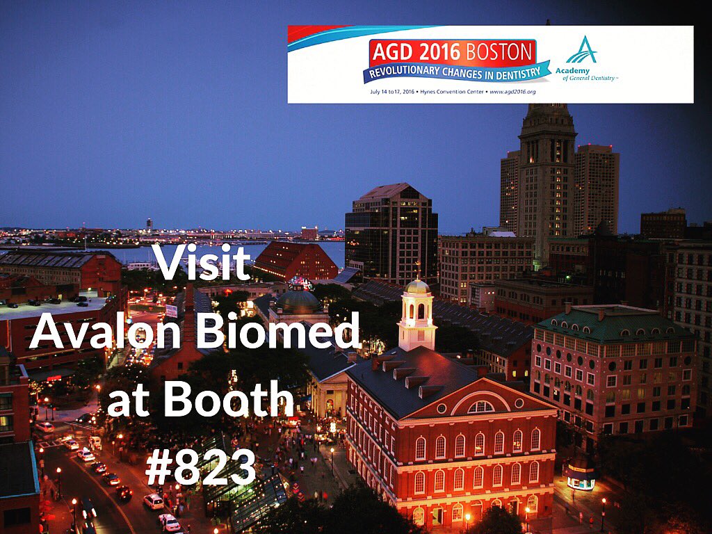 AvalonBiomed's tweet photo. Only 1 week left until the 2016 annual AGD meeting in Boston! Give us a like if we will see you there! #AGD2016 https://t.co/Y07iQVlv4l
