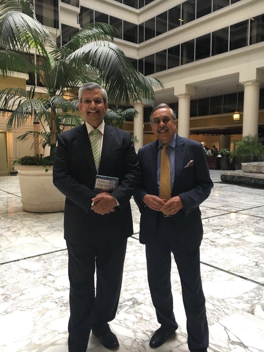 SecyP2DS's tweet photo. Great meeting up Prof Prajapati Trivedi at the IBM Centre of Governance, WashingtonDC https://t.co/8mRp840J9U