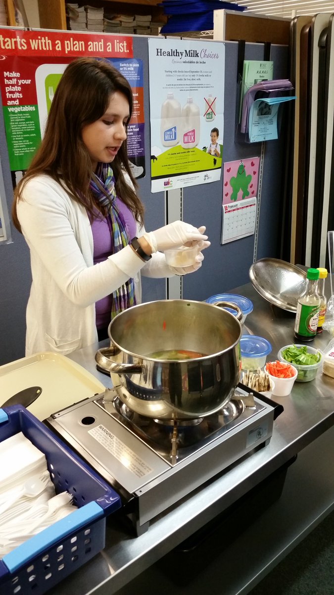 DHC_WIC's tweet photo. DHC promotes healthy eating through our on-site cooking demos! #healthyeating #dhc_wic #dhcare #cookingdemos https://t.co/4Fag232cBd