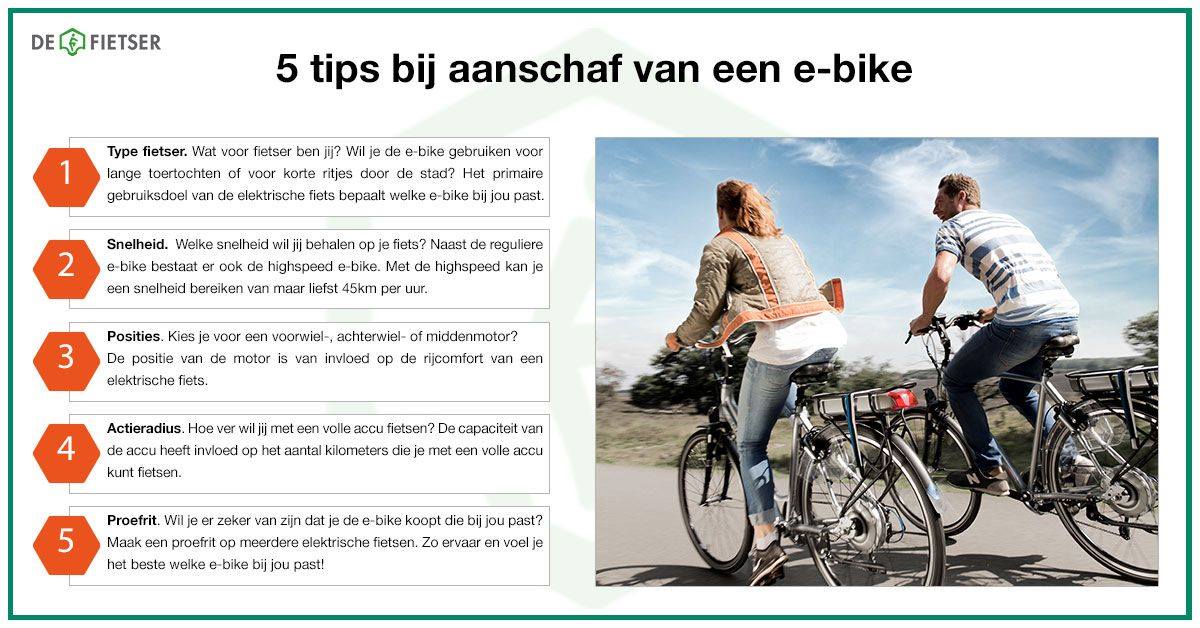 FietserEde's tweet photo. Nog even weer de 5 tips op een rijtje bij aanschaf van een e-bike! Hebben jullie nog tips? Laat het ons weten! https://t.co/5CahGZJ8PP