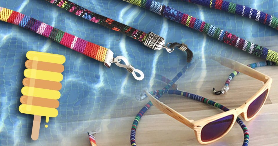 NoSeasShops's tweet photo. Cordones para gafas... no pierdas tus gafas de sol este verano! ;-)
Selección de #Verano: https://t.co/W0iAeBwUDy https://t.co/3cWBw7ejrf
