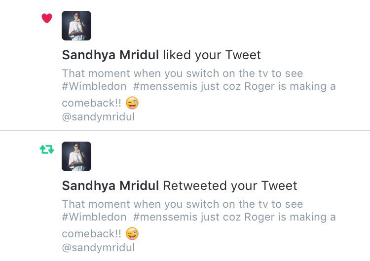 i_m_ru's tweet photo. And only good thing that happened while I was watching #menssemis #Wimbledon is this!! https://t.co/Nj2r0axzMU