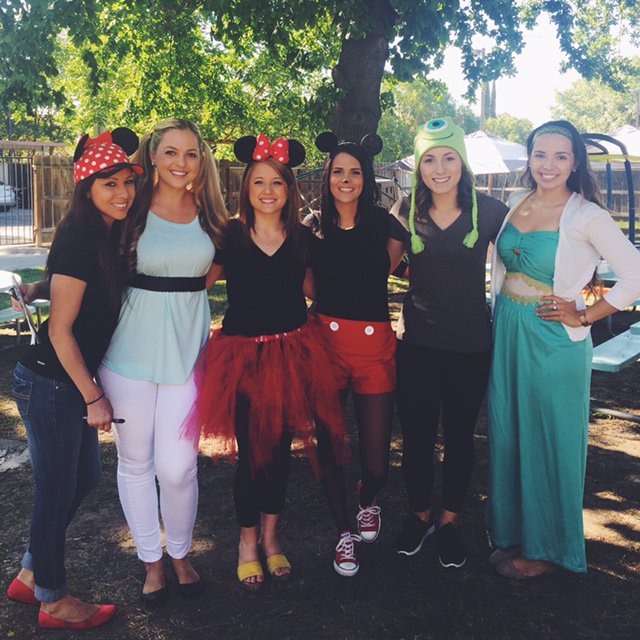 Here are a few of our awesome staff members celebrating cartoon dress up day at school.