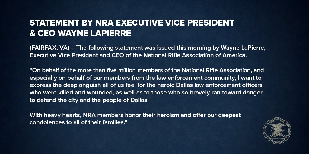 NRA's tweet photo. https://t.co/GUr6GKuqu2