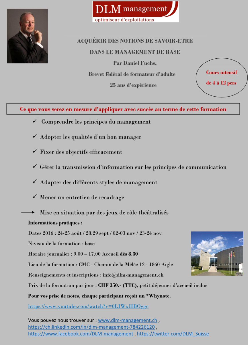 DLMmanagement's tweet photo. Nous avons le plaisir de vous présenter notre formation managériale sur le SAVOIR ÊTRE.
#savoiretre #dlmmanagement https://t.co/x7GyHrSZxK