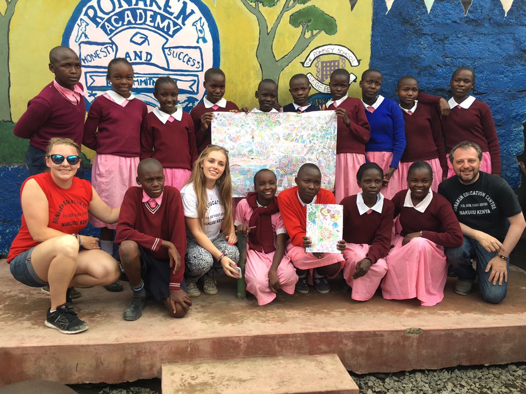 LingfieldKenya's tweet photo. Alys' poster finished! #artistic #fundayfriday https://t.co/mYPwPFaRsD