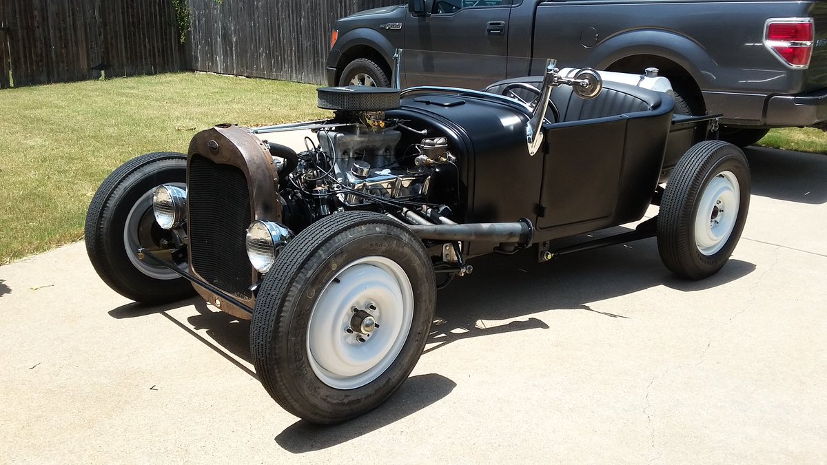 noahprikryl's tweet photo. @jayleno @LenosGarage  #MeetJayContest
Jay, here's a pic of my Model T Roadster Pickup https://t.co/gz9OJyPUu5