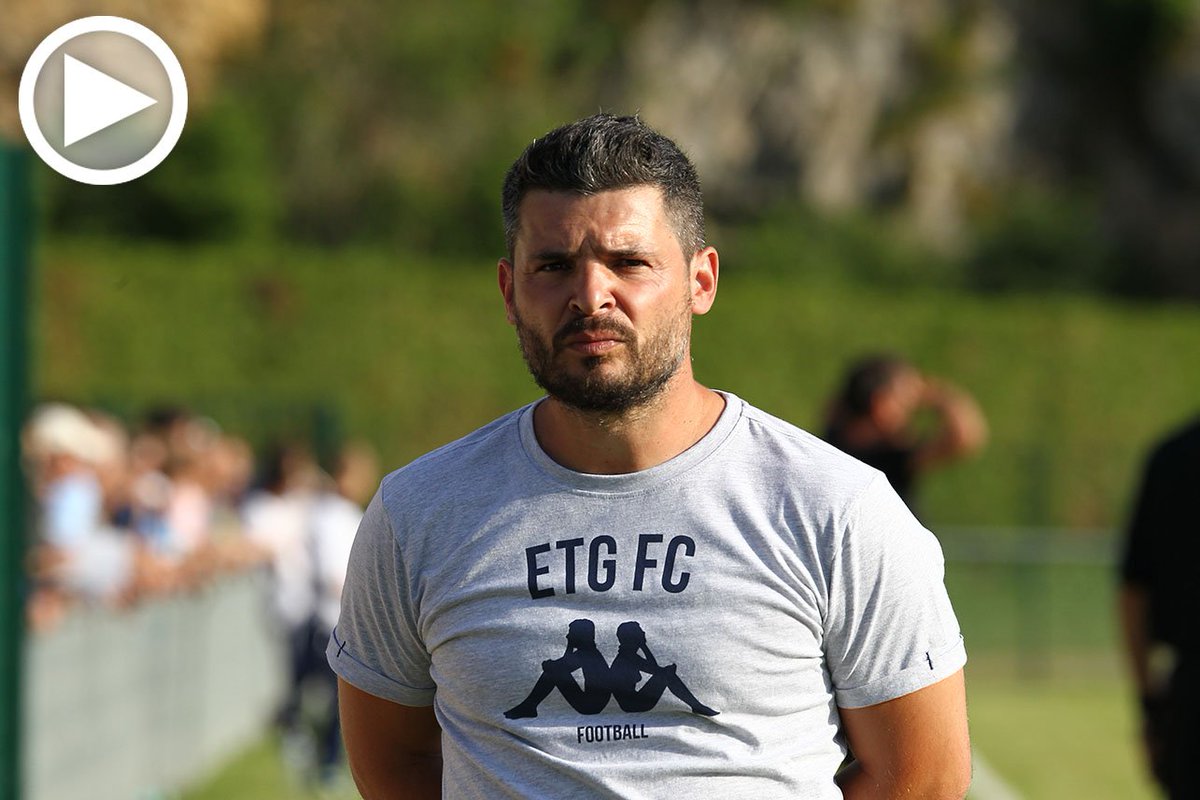 ETGFCcom's tweet photo. #Revelli : "On a pioché physiquement" La réaction du coach de l'@etgfc après @FBBP01 >> https://t.co/TOqtDzVTR7 https://t.co/aEleyYkryi