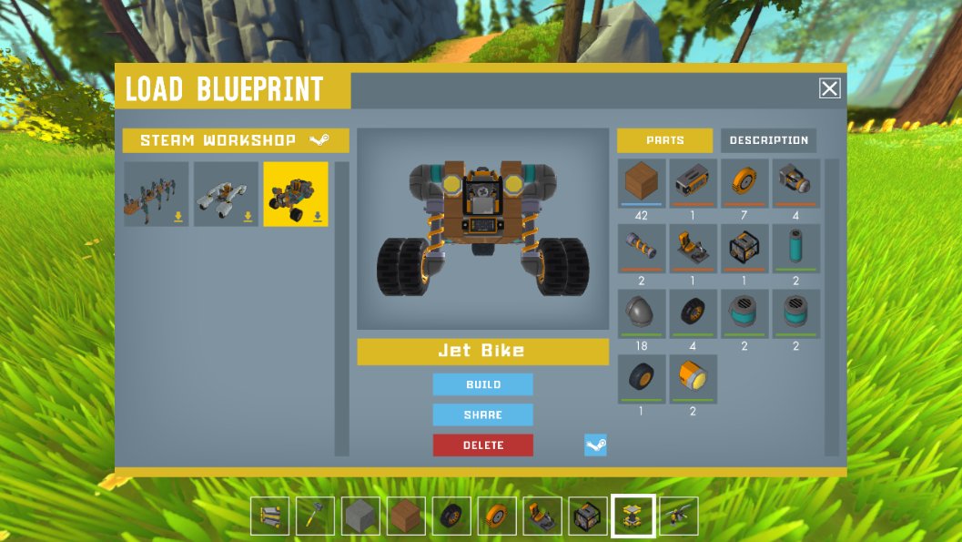 scrap mechanics game free scrap mechanics game free